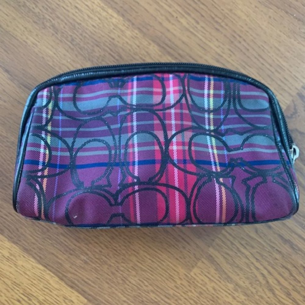 Coach cosmetic bag